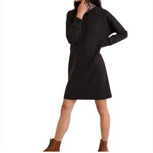 Madewell hooded sweater dress